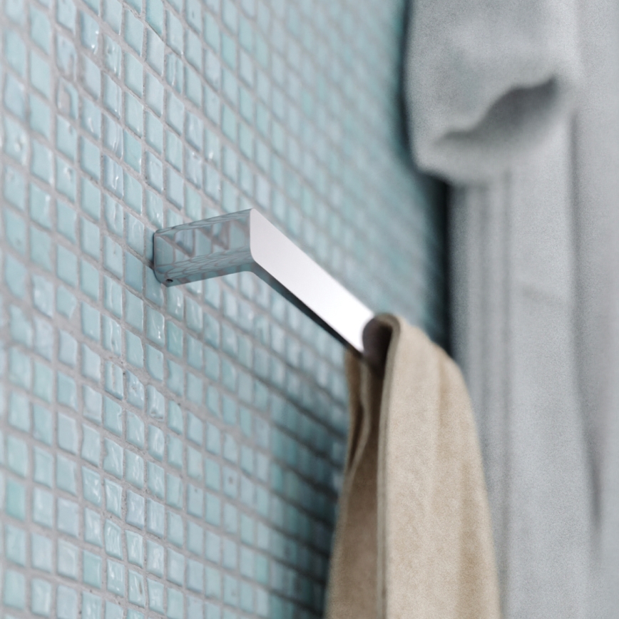 NIMCO MA 29046-26 - Suporte de parede para toalha MAYA 46 cm cromado brilhante