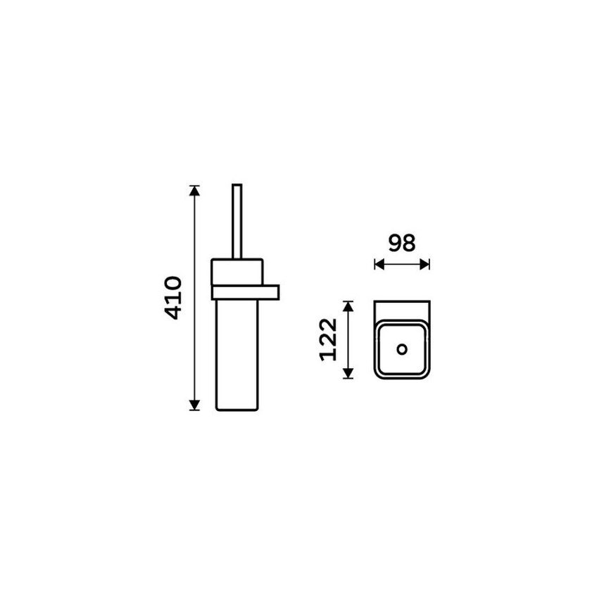 NIMCO NKC 30094K-90 - Piaçaba de parede NIKAU branco/mate preto