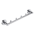 NIMCO UN 13054-5-26 - Suporte de parede para toalha UNIX 41,5 cm cromado brilhante