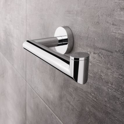 NIMCO UN 13055M-26 - Suporte de papel higiénico UNIX cromado brilhante