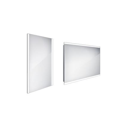 NIMCO ZP 11000 - Espelho retroiluminado para casa de banho LED/18W/230V 6500K 60x40 cm IP44