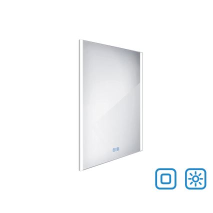 NIMCO ZP 11002VX - Espelho com retroiluminação LED para casa de banho com regulação LED/24W/230V 3000-6500K 80x60 cm IP44