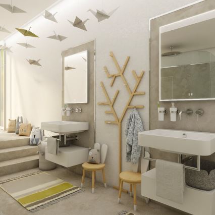 NIMCO ZP 13001VX - Espelho retroiluminado LED dimerizável para casa de banho LED/35W/230V 3000-6500K 70x50 cm IP44