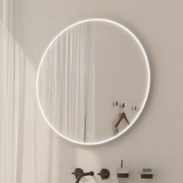 NIMCO ZP 26000R - Espelho de casa de banho retroiluminado LED/26W/230V 6500K Ø 60 cm IP44