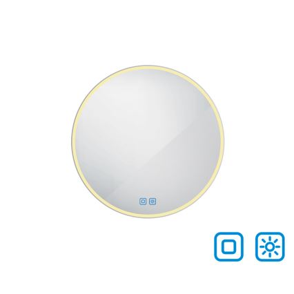 NIMCO ZP 26000RVX - Espelho retroiluminado para casa de banho com LED regulável LED/26W/230V 3000-6500K Ø 60 cm IP44