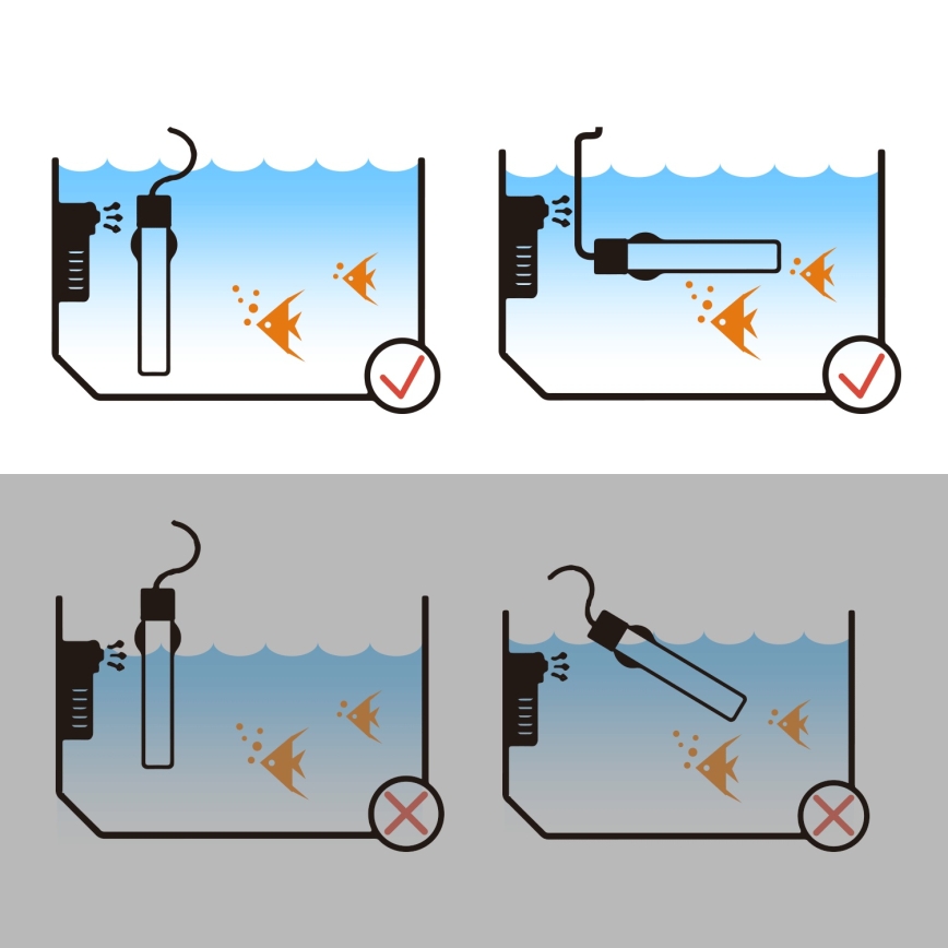 Nobleza - Aquecedor para aquário 100 W em aço inoxidável