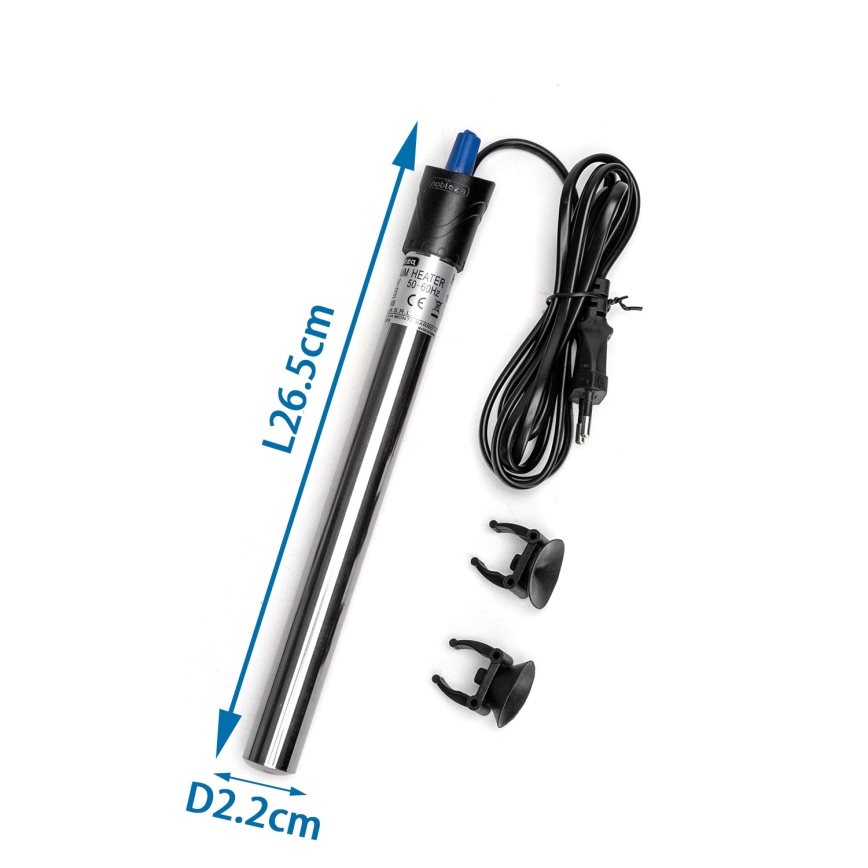 Nobleza - Aquecedor para aquário 100 W em aço inoxidável