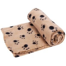 Nobleza - Cobertor para animais de estimação 100x120 cm bege