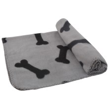 Nobleza - Cobertor para animais de estimação 75x75 cm cinzento
