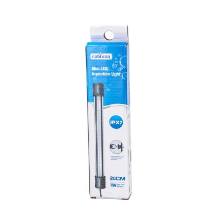 Nobleza - Iluminação LED para aquário LED/1W/230V IPX7 20 cm