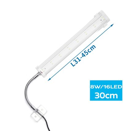 Nobleza - Iluminação LED para aquários LED/8W/230V IPX7 30 cm