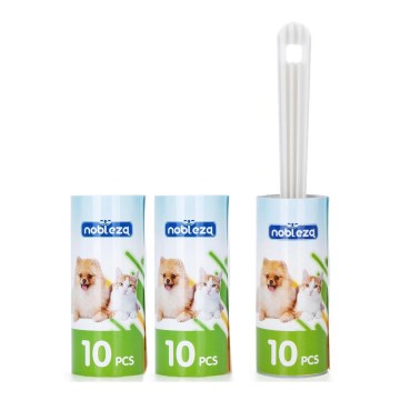 Nobleza - Rolo de limpeza para roupa + 2x recarga