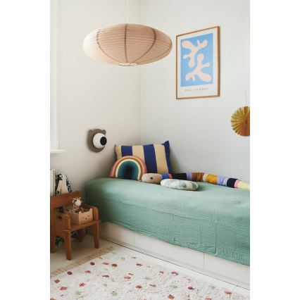 Nordlux - Abajur para candeeiro VILLO E27 diâmetro 60 cm castanho