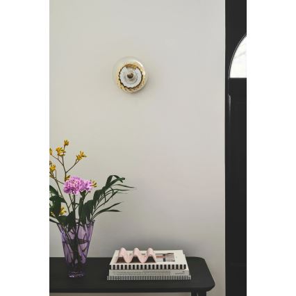 Nordlux - Aplique de parede CHISELL 1xE14/25W/230V latão