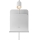 Nordlux - Aplique de parede com prateleira e USB ROOMI 1xGU10/8W/230V branco