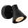Nordlux - Aplique de parede EIK 1xGU10/35W/230V preto