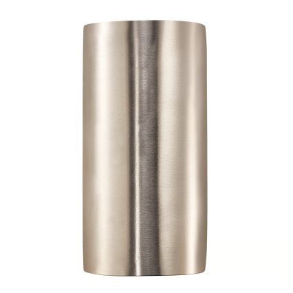 Nordlux - Aplique de parede exterior CANTO 2xGU10/28W/230V IP44 aço inoxidável