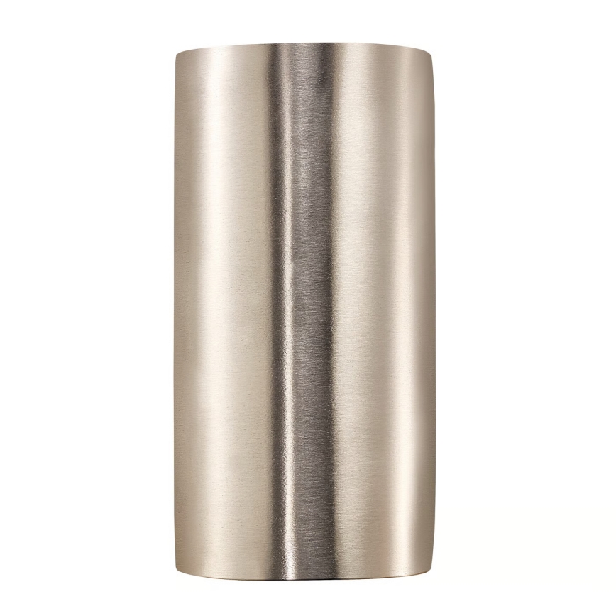 Nordlux - Aplique de parede exterior CANTO 2xGU10/28W/230V IP44 aço inoxidável