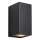 Nordlux - Aplique de parede exterior CANTO 2xGU10/28W/230V IP44 preto