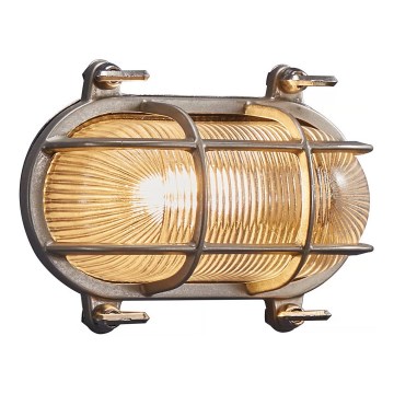 Nordlux - Aplique de parede exterior HELFORD 1xE27/12,5W/230V IP64 cinzento