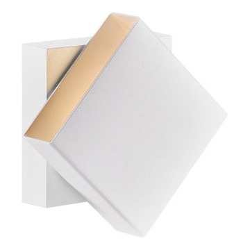 Nordlux - Aplique de parede exterior LED dimerizável TURN LED/13,8W/230V IP54 branco