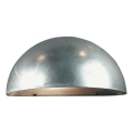 Nordlux - Aplique de parede exterior SCORPIUS 1xE27/60W/230V IP33 prateado