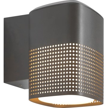 Nordlux - Aplique de parede exterior SIDARA 1xE27/15W/230V IP54 antracite