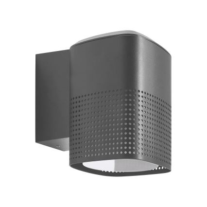 Nordlux - Aplique de parede exterior SIDARA 1xE27/15W/230V IP54 antracite