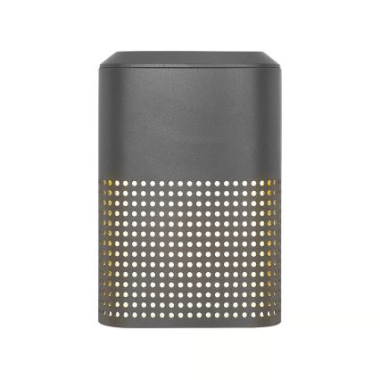 Nordlux - Aplique de parede exterior SIDARA 1xE27/15W/230V IP54 antracite