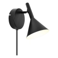 Nordlux - Aplique de parede KELVIS 1xGU10/12W/230V preto