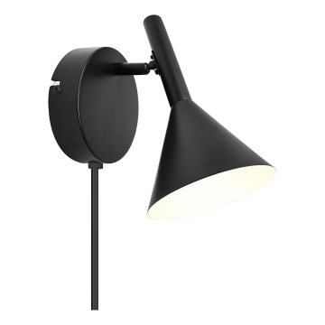 Nordlux - Aplique de parede KELVIS 1xGU10/12W/230V preto