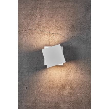 Nordlux - Aplique de parede exterior LED dimerizável TURN LED/13,8W/230V IP54 branco
