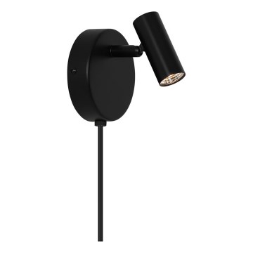 Nordlux - Aplique de parede LED orientável OMARI LED/3,2W/230V preto