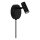 Nordlux - Aplique de parede LED orientável OMARI LED/3,2W/230V preto