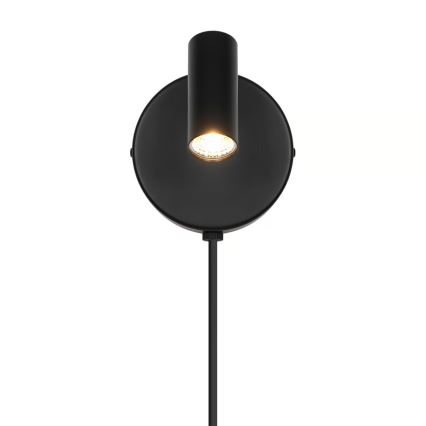 Nordlux - Aplique de parede LED orientável OMARI LED/3,2W/230V preto