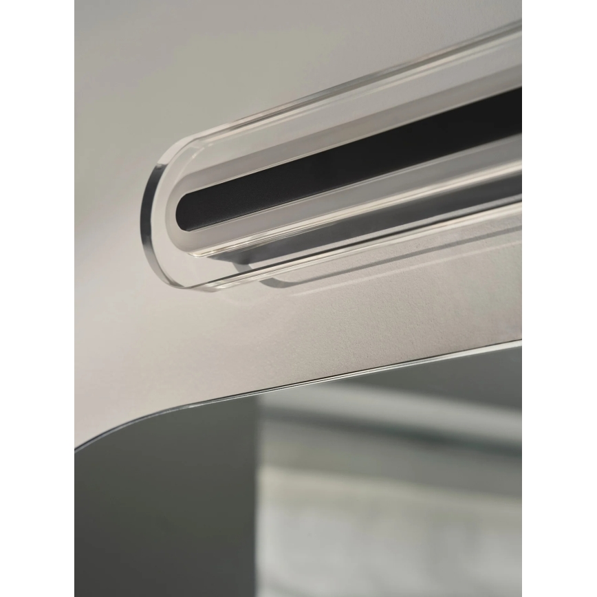 Nordlux - Aplique de parede LED para casa de banho CAVARA LED/11W/230V 3000/4000K IP44 preto