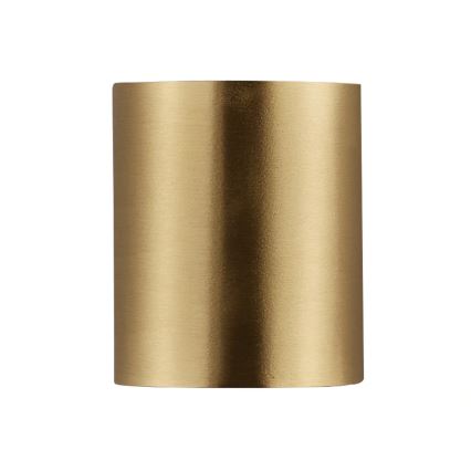 Nordlux - Aplique de parede LED para exterior CANTO 2xLED/5,5W/230V IP44 dourado
