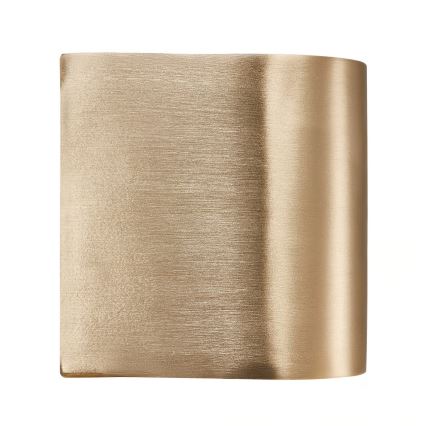 Nordlux - Aplique de parede LED para exterior CANTO 2xLED/5,5W/230V IP44 dourado