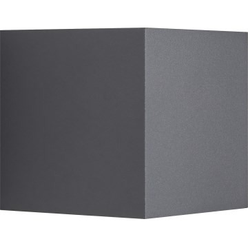 Nordlux - Aplique de parede LED para exterior MILDA LED/4,9W/230V IP44 antracite