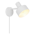 Nordlux - Aplique de parede MATIS 1xE27/15W/230V branco