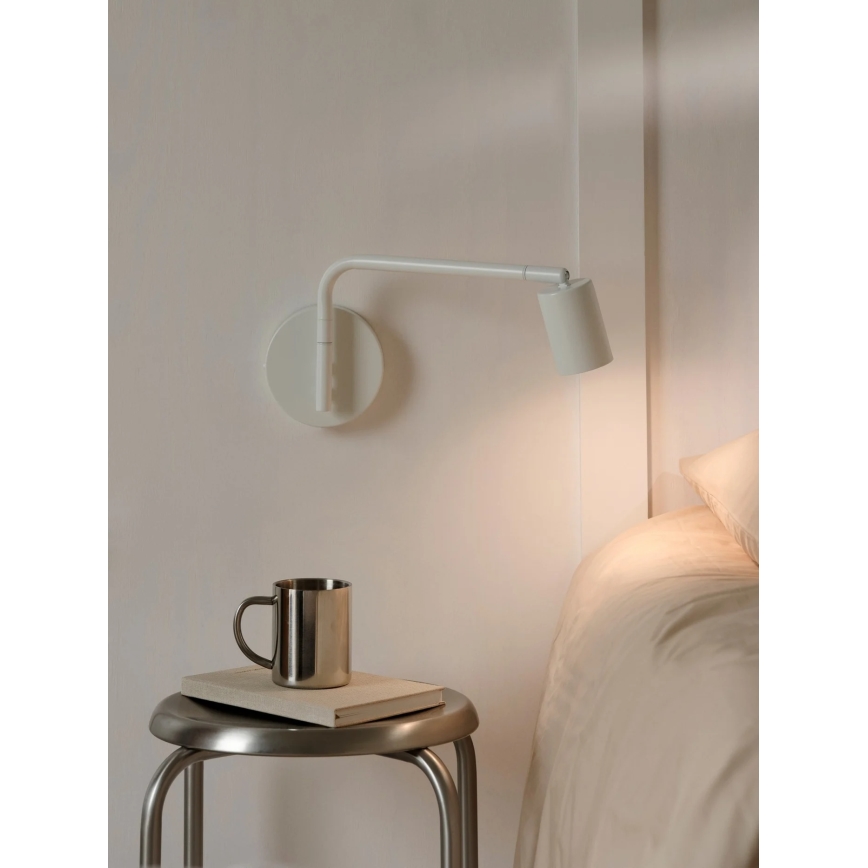 Nordlux - Aplique de parede orientável EXPLORE 1xGU10/5W/230V branco