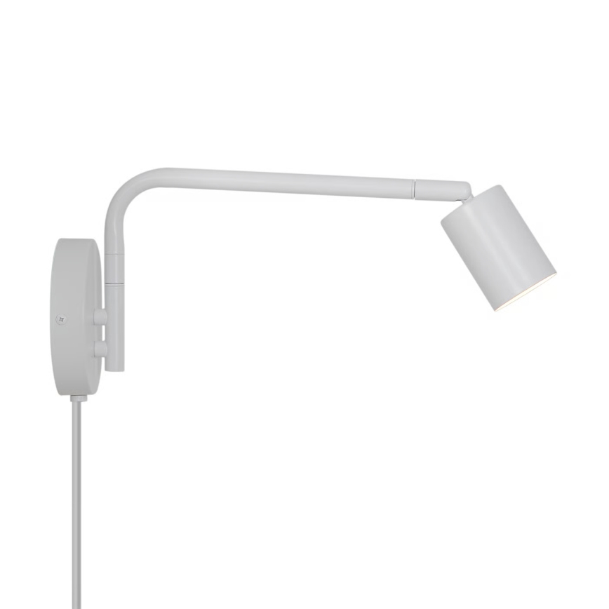 Nordlux - Aplique de parede orientável EXPLORE 1xGU10/5W/230V branco