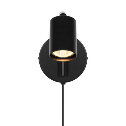 Nordlux - Aplique de parede orientável EXPLORE 1xGU10/5W/230V preto