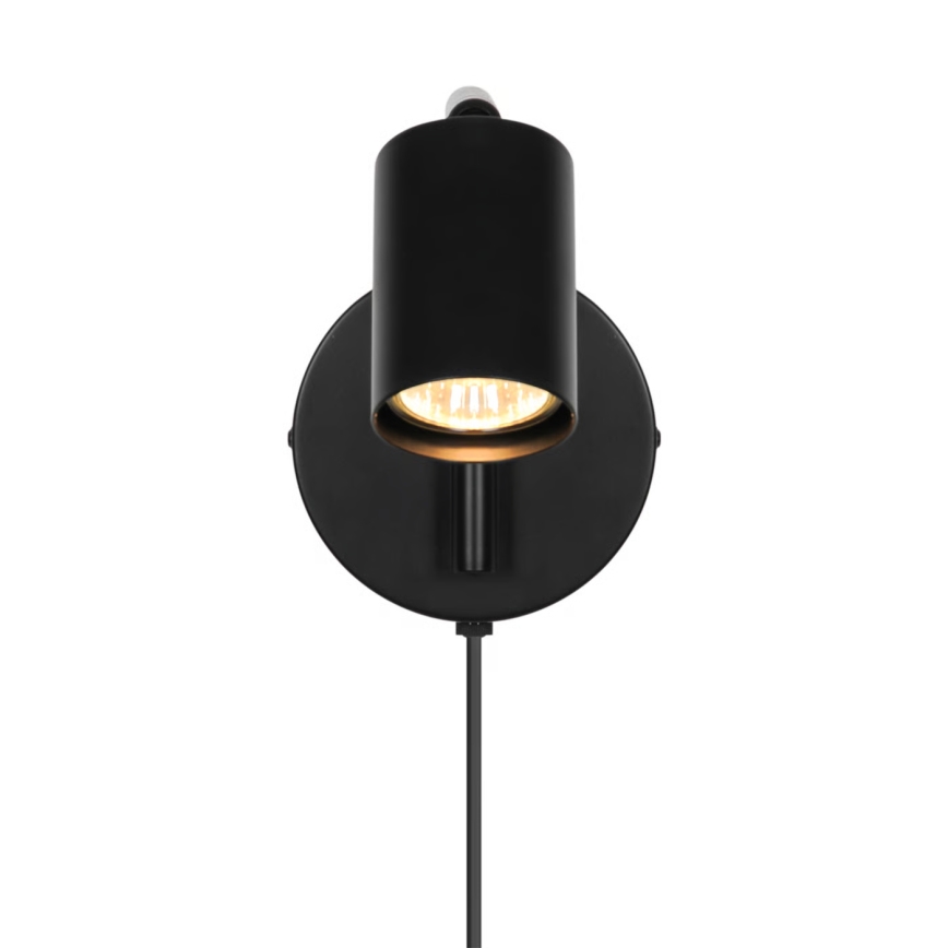 Nordlux - Aplique de parede orientável EXPLORE 1xGU10/5W/230V preto