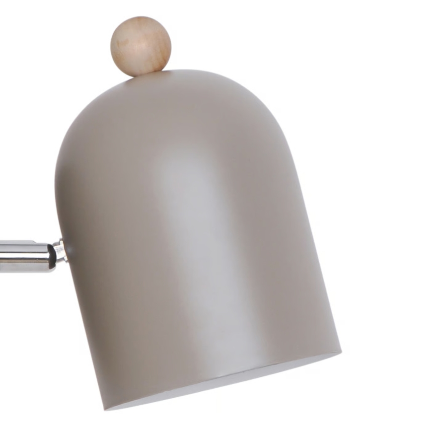 Nordlux - Aplique de parede orientável GASTON 1xE27/15W/230V bege