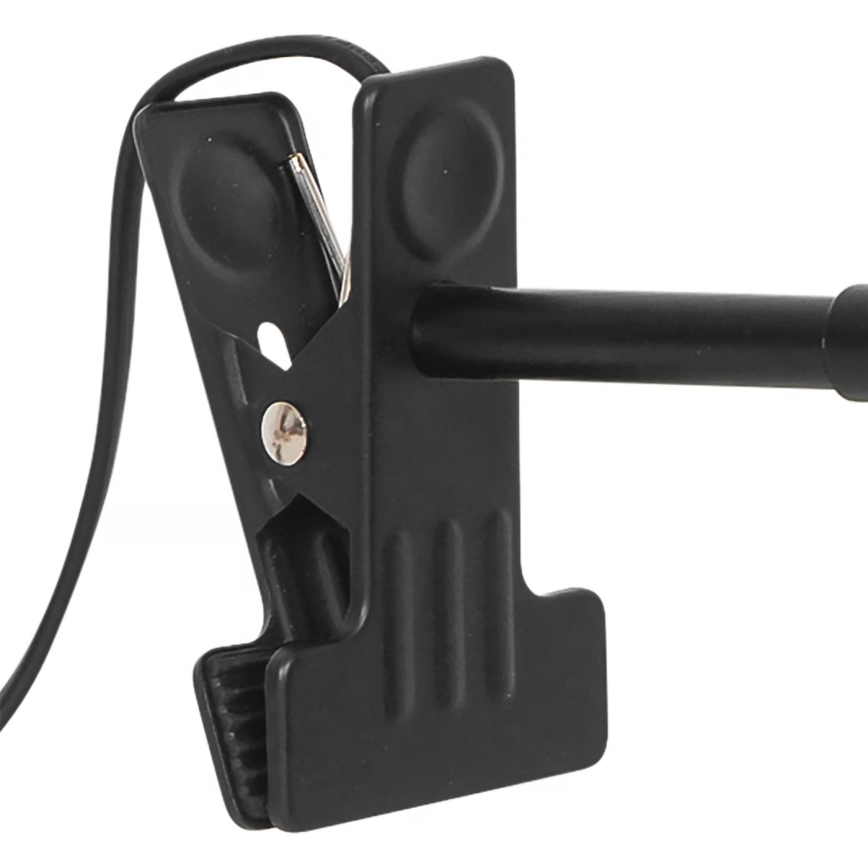 Nordlux - Candeeiro com clipe MATIS 1xE27/15W/230V preto