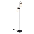 Nordlux - Candeeiro de chão ARILD 2xE14/40W/230V preto