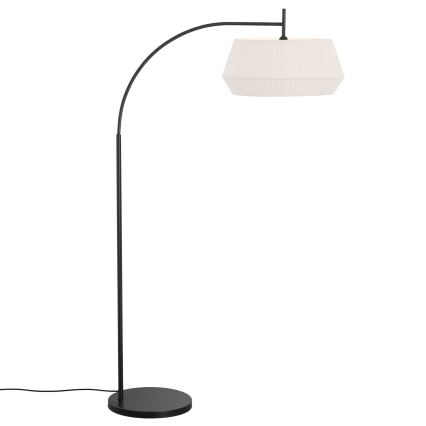 Nordlux - Candeeiro de chão DICTE 1xE27/60W/230V preto/branco