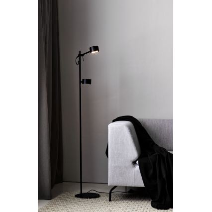 Nordlux - Candeeiro de chão LED com regulação CLYDE 2xLED/4W/230V