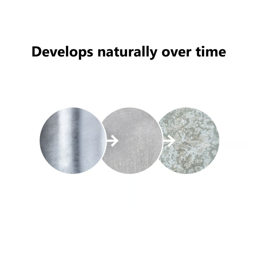 Nordlux - Candeeiro de exterior BLOKHUS 1xE27/60W/230V IP54 prateado 92 cm